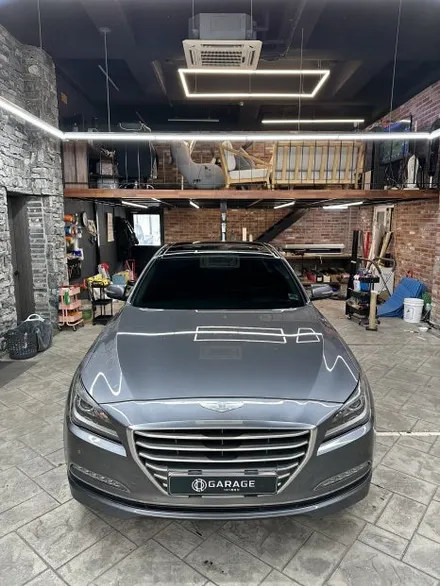 [동탄, 화성] 제네시스 G80 변색되어버린 필러, 루프 부분 랩핑 / 경기 화성