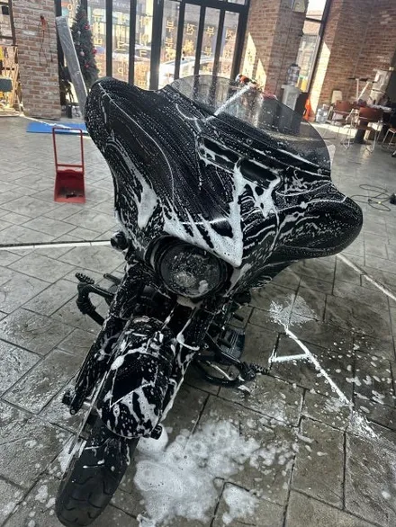 용인랩핑 할리데이비슨 스트리트글라이드 전체랩핑 화이트펄로 순정같은 퀄리티로 색바꿈 / 경기 화성