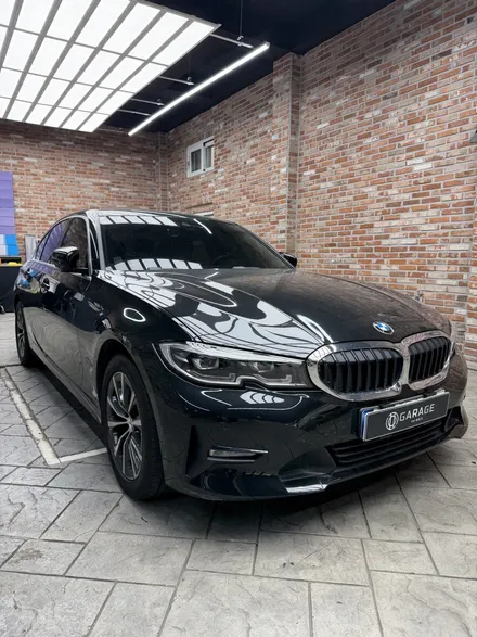 BMW 320i 순정이라고 해도 믿을 스카이스크래퍼 그레이 랩핑(동탄랩핑) / 경기 화성