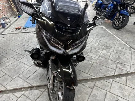 [혼다 골드윙] 전체 랩핑 정열의 레드에서 블랙 메탈릭으로 색다른 변신~!(동탄 랩핑,바이크 랩핑) / 경기 화성