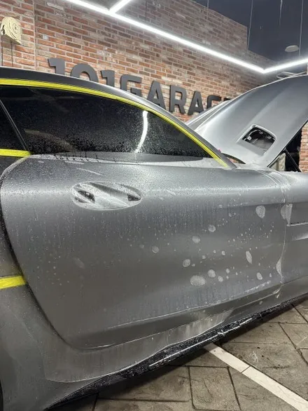 동탄 오산 랩핑 벤츠 AMG GT R 전체 PPF 시공 / 프리미엄 자동차 랩핑 라이트필름 신차 생활보호필름 잘하는곳은 101게라지! / 경기 화성