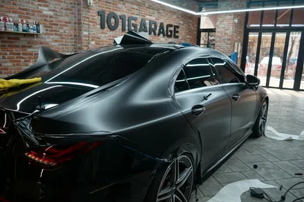 자동차랩핑 동탄 랩핑 벤츠 CLA45AMG 무광랩핑으로 더 빨라보임 / 경기 화성