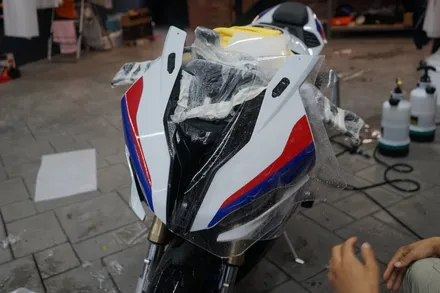 바이크 PPF BMW S1000RR 전체 PPF 시공 / 경기 화성