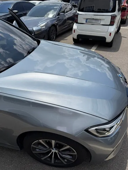 BMW 320i 순정이라고 해도 믿을 스카이스크래퍼 그레이 랩핑(동탄랩핑) / 경기 화성