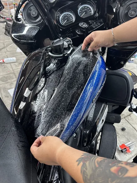 할리 데이비슨 로드 글라이드 리미티드 에디션 바이크 생활보호 PPF 전체 시공하여 보호하기 / 경기 화성