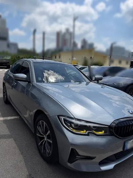 BMW 320i 순정이라고 해도 믿을 스카이스크래퍼 그레이 랩핑(동탄랩핑) / 경기 화성