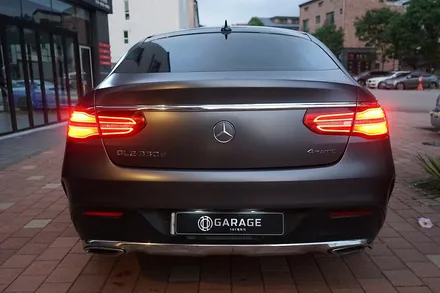 벤츠 GLE 350d 쿠페 사틴그레이메탈릭 전체랩핑 및 크롬죽이기 (수원) / 경기 화성