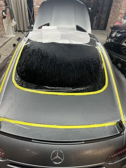 동탄 오산 랩핑 벤츠 AMG GT R 전체 PPF 시공 / 프리미엄 자동차 랩핑 라이트필름 신차 생활보호필름 잘하는곳은 101게라지! / 경기 화성