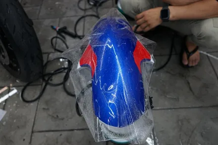 바이크 PPF BMW S1000RR 전체 PPF 시공 / 경기 화성
