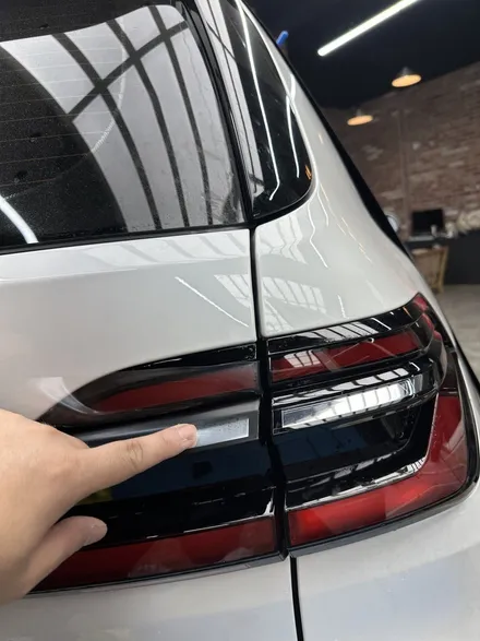 수원 광교랩핑 BMW X7 전체크롬죽이기 후면라이트 무광ppf / 경기 화성