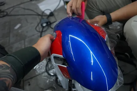 바이크 PPF BMW S1000RR 전체 PPF 시공 / 경기 화성