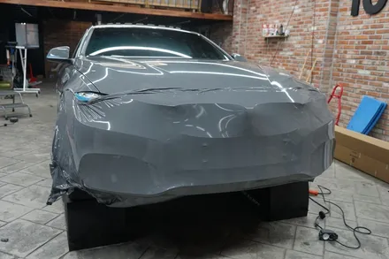 동탄랩핑 BMW420I 락그레이 전체랩핑 순정 같은 느낌 / 경기 화성
