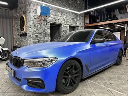 수원랩핑 BMW 5시리즈 원색으로 다시 되돌리기 랩핑제거 작업 / 경기 화성