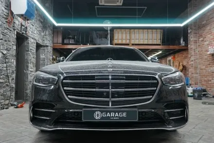 벤츠 S500 전체 크롬죽이기로 올블랙 으로 바뀐 S클래스 포스 느껴보기 / 경기 화성