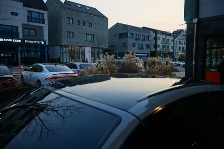 M4 스머프색상에서 락그레이로 전체랩핑 용인랩핑 / 경기 화성