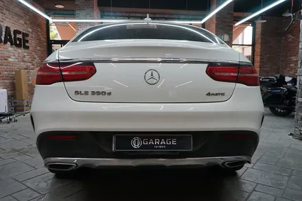 벤츠 GLE 350d 쿠페 사틴그레이메탈릭 전체랩핑 및 크롬죽이기 (수원) / 경기 화성