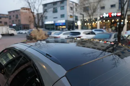 M4 스머프색상에서 락그레이로 전체랩핑 용인랩핑 / 경기 화성