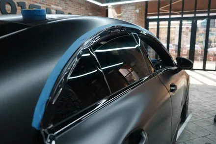자동차랩핑 동탄 랩핑 벤츠 CLA45AMG 무광랩핑으로 더 빨라보임 / 경기 화성