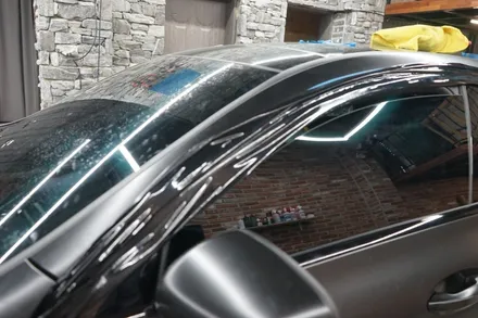 자동차랩핑 동탄 랩핑 벤츠 CLA45AMG 무광랩핑으로 더 빨라보임 / 경기 화성