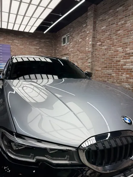 BMW 320i 순정이라고 해도 믿을 스카이스크래퍼 그레이 랩핑(동탄랩핑) / 경기 화성
