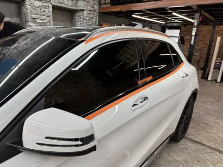 [용인, 오산] 벤츠 GLA 45 AMG 윈도우, 루프랙 크롬 딜리트 시공 / 경기 화성