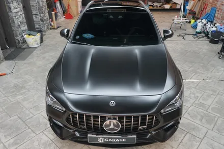 자동차랩핑 동탄 랩핑 벤츠 CLA45AMG 무광랩핑으로 더 빨라보임 / 경기 화성