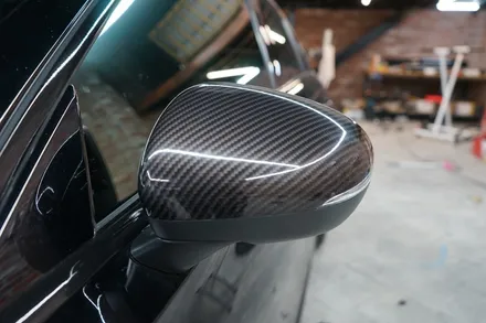벤츠 A35 AMG 사이드미러 실내 카본랩핑 변화를주다 / 경기 화성