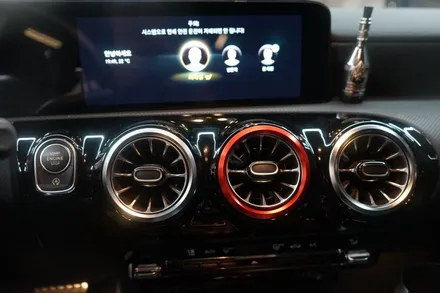 벤츠 A35 AMG 사이드미러 실내 카본랩핑 변화를주다 / 경기 화성
