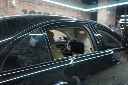 벤츠 S500 전체 크롬죽이기로 올블랙 으로 바뀐 S클래스 포스 느껴보기 / 경기 화성