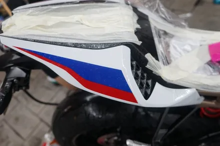 바이크PPF BMWS1000RR 투명보호필름으로 전체보호하기 / 경기 화성