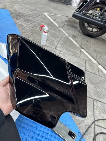 용인랩핑 할리데이비슨 스트리트글라이드 전체랩핑 화이트펄로 순정같은 퀄리티로 색바꿈 / 경기 화성
