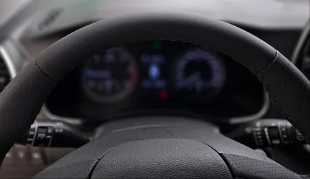 올 뉴 투싼 핸들 가죽 교체 타공 가죽 / 경북 칠곡, 구미