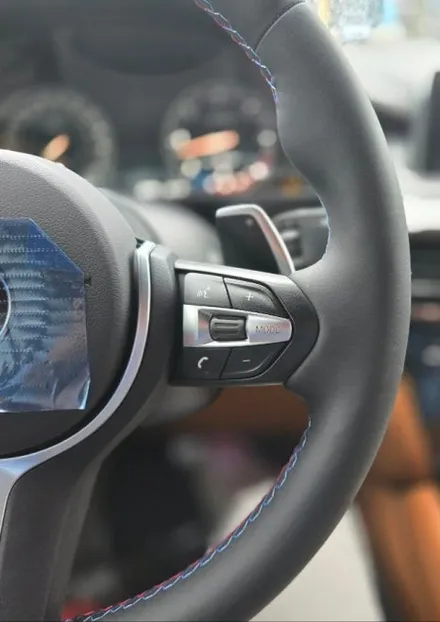 구미 핸들 119 대구 BMW X6 핸들 가죽 교체 삼색 스티치 / 경북 칠곡, 구미