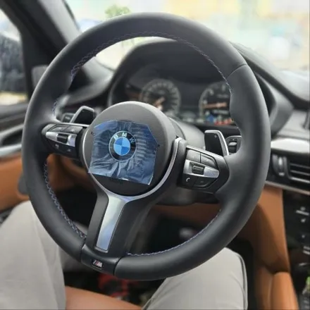구미 핸들 119 대구 BMW X6 핸들 가죽 교체 삼색 스티치 / 경북 칠곡, 구미