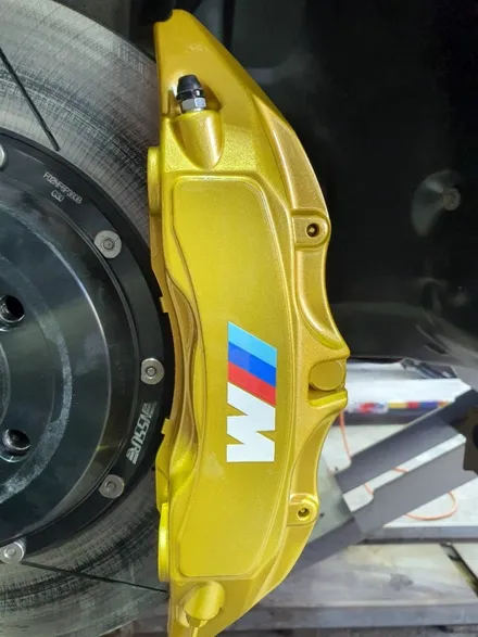 BMW g30 5시리즈 골드색상 캘리퍼도색 우레탄도색 / 안성, 평택, 오산