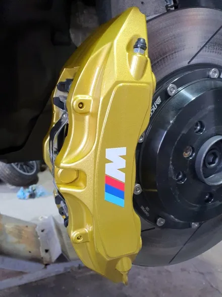 BMW g30 5시리즈 골드색상 캘리퍼도색 우레탄도색 / 안성, 평택, 오산