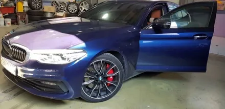 bmw 5시리즈 g30 캘리퍼도색 우레탄도색으로 내구성 굿! / 안성, 평택, 오산