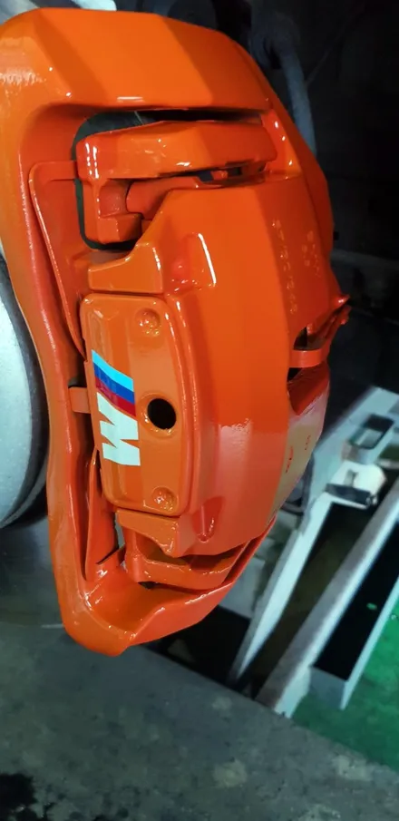 BMW z4 오렌지  x6 블루 캘리퍼 도색. / 안성, 평택, 오산
