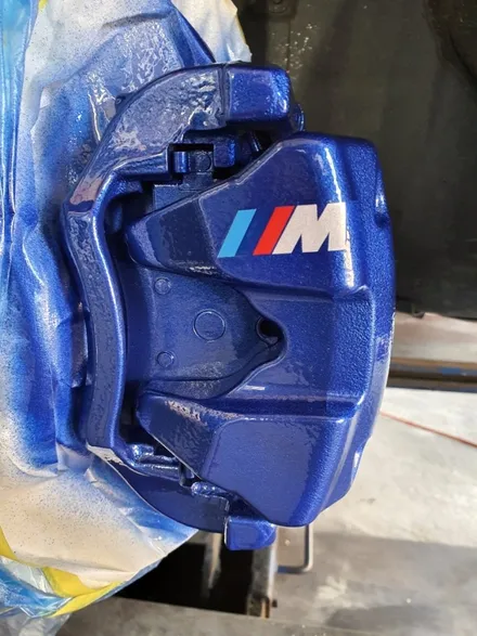 BMW G30 신형 5시리즈 캘리퍼도색 코발트블루 색상 / 안성, 평택, 오산