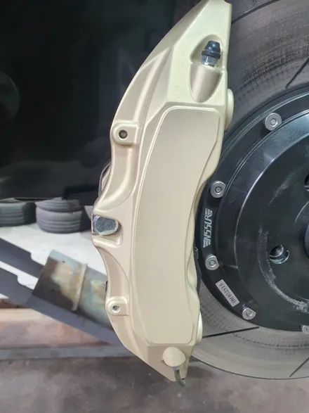 BMW g30 5시리즈 골드색상 캘리퍼도색 우레탄도색 / 안성, 평택, 오산