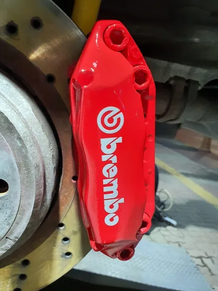 BMW e46 M3 브렘보 캘리퍼 우레탄 도색하기. / 안성, 평택, 오산