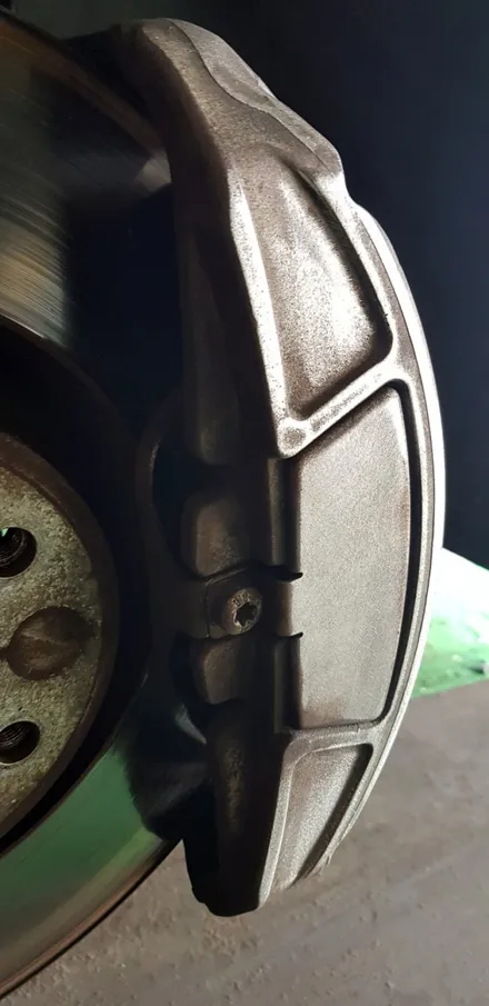아우디 a7 캘리퍼도색 audi ceramic 우레탄 캘리퍼 도색. / 안성, 평택, 오산
