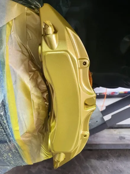 BMW g30 5시리즈 골드색상 캘리퍼도색 우레탄도색 / 안성, 평택, 오산