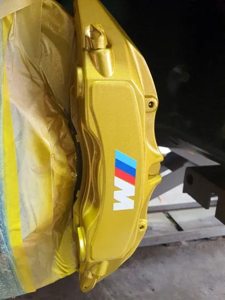 BMW g30 5시리즈 골드색상 캘리퍼도색 우레탄도색 / 안성, 평택, 오산