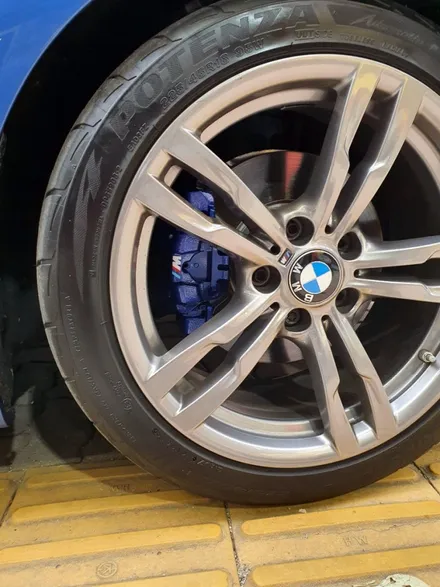 bmw f30 3시리즈 캘리퍼 도색 / 안성, 평택, 오산