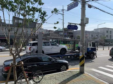 현대 펠리세이드 레인보우i90 썬팅 신차검수 신차패키지시공은 노원구 동대문구 성북구 오로라자동차용품에서 깔끔한시공 :-)