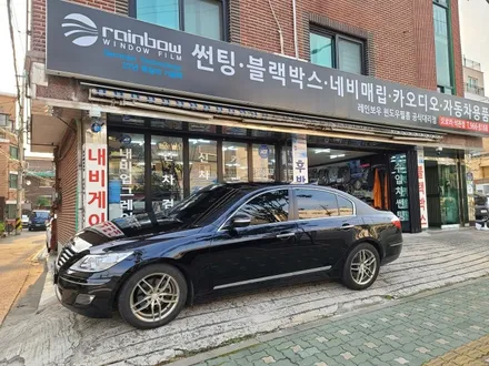 제네시스 썬팅(틴팅) 레인보우 i90 전체 재시공 후기 / 성북구 장위동 오로라카샵