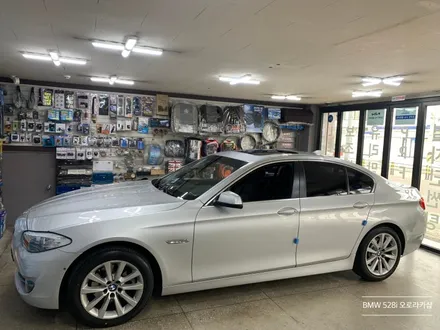 BMW 528i 레인보우 i90 전면, 후면 뒷유리 썬팅(틴팅) 재시공 후기★ 성북구에서 석관동 오로라카샵으로★