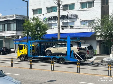 렉스턴 스포츠 칸 쿨맨 샌드스톤 베이지 신차검수 신차패키지 시공후기★ 성북구 삼선동에서 오로라카샵 방문 후기★