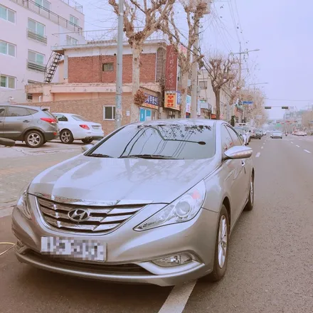 쏘나타 노원구 썬팅 오로라 레인보우 i55 전면 시공이야기~